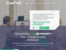 Tablet Screenshot of liveqos.com